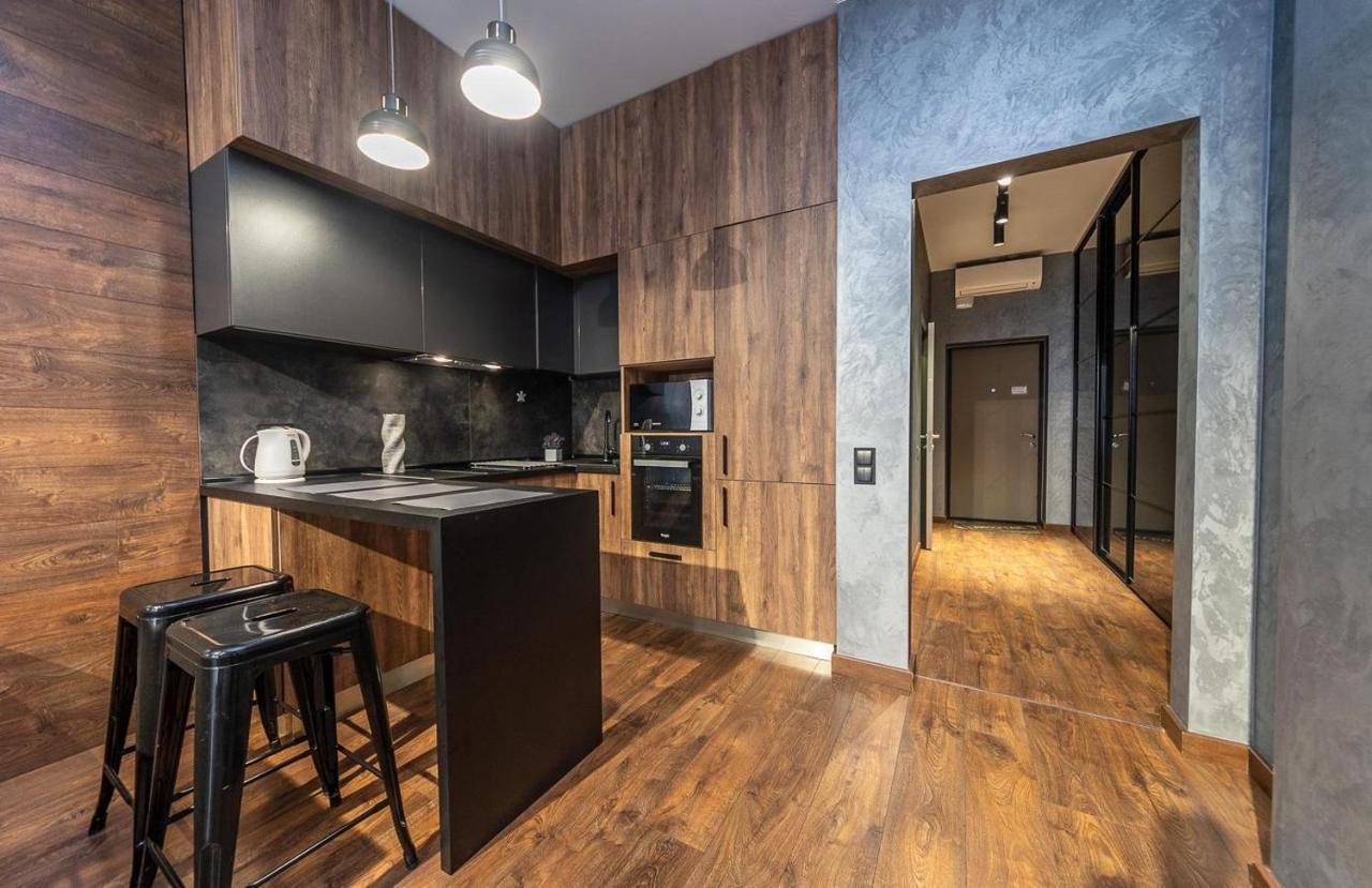 Luxury Apartments Smartplaza Obolon Metro Minskai Kiev Exteriör bild